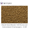 Miyuki Duracoat Galvanized Champagne BAG