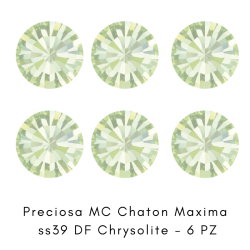 Preciosa Chaton ss39 Green Selection BAG