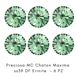 Preciosa Chaton ss39 Green Selection BAG