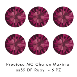 Preciosa Chaton ss39 Pink Selection BAG
