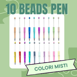 10 BEAD PEN - Colori misti