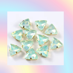 Castoni in Vetro Triangle 18MM Pastel Color